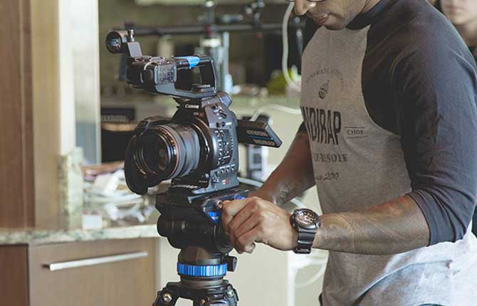 fotografo y camara de fotos