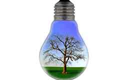 bombilla con eficiencia energética